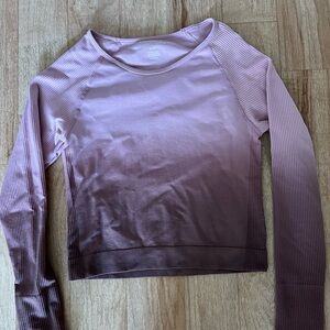Gradient Long Sleeve Top